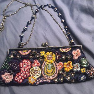 Max Mayer 2 way Beaded Bag